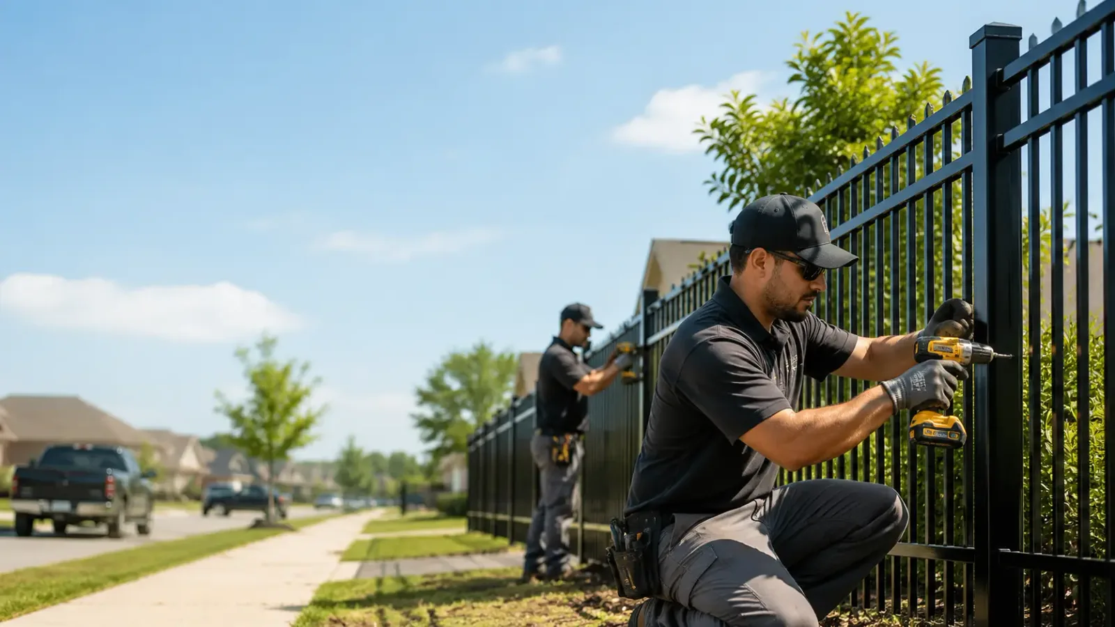 Metal Fence Installation in Levelland, TX